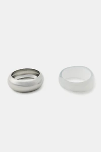 TWO-PACK OF COMBINATION CUFF BRACELETS