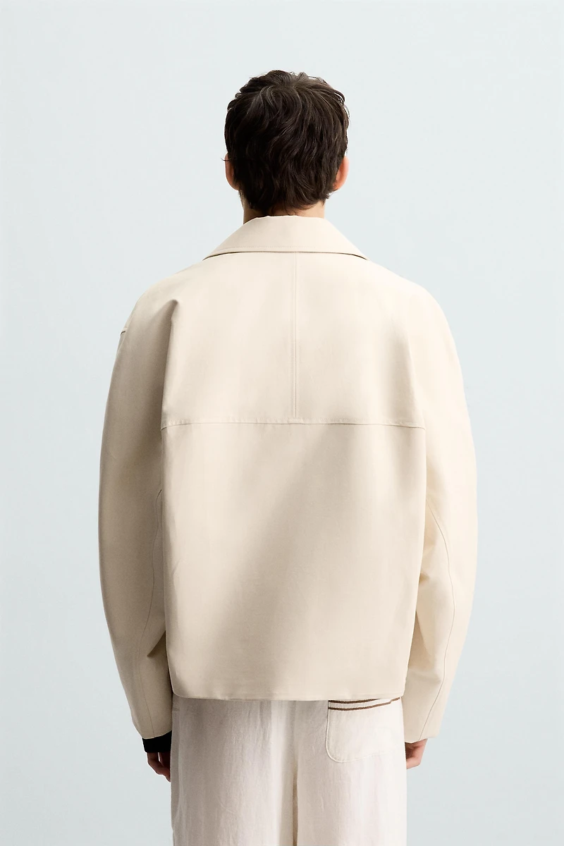 RELAXED FIT BOMBER JACKET