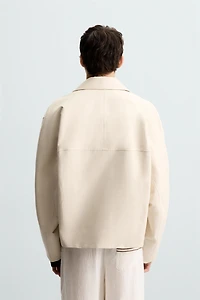 RELAXED FIT BOMBER JACKET