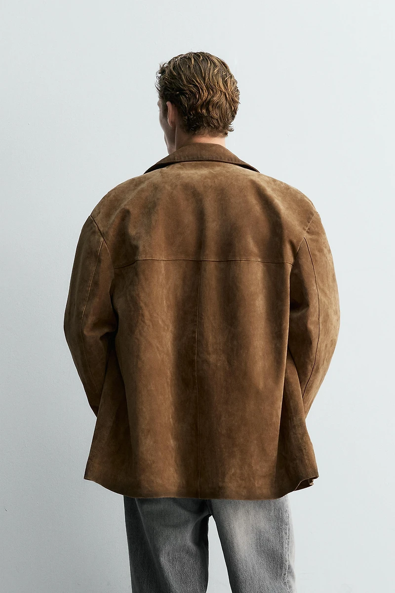 LIMITED EDITION SUEDE LEATHER JACKET