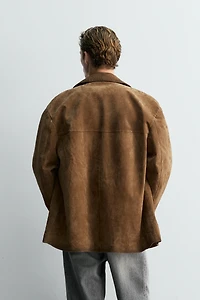 LIMITED EDITION SUEDE LEATHER JACKET