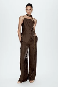 SHINY EFFECT VEST