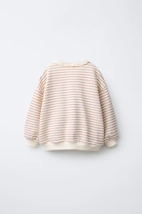 STRIPED CHERRY SWEATSHIRT