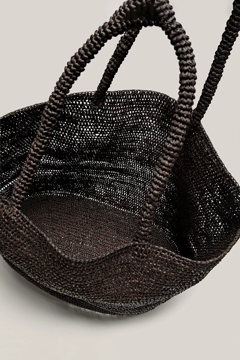 100% raffia maxi tote bag - LIMITED EDITION