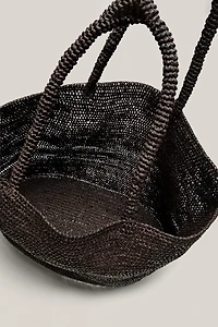 100% raffia maxi tote bag - LIMITED EDITION
