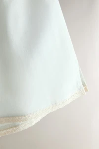SHORT COTON DENTELLE