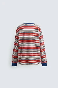 T-SHIRT RAYURES ÉCUSSON HARRY LAMBERT FOR ZARA X DISNEY