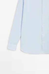 Slim fit 100% cotton shirt