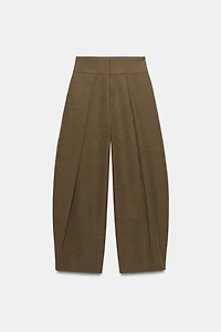 PANTALON BALLON À PLIS