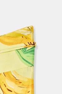 FRUIT PRINT DRAWSTRING PANTS