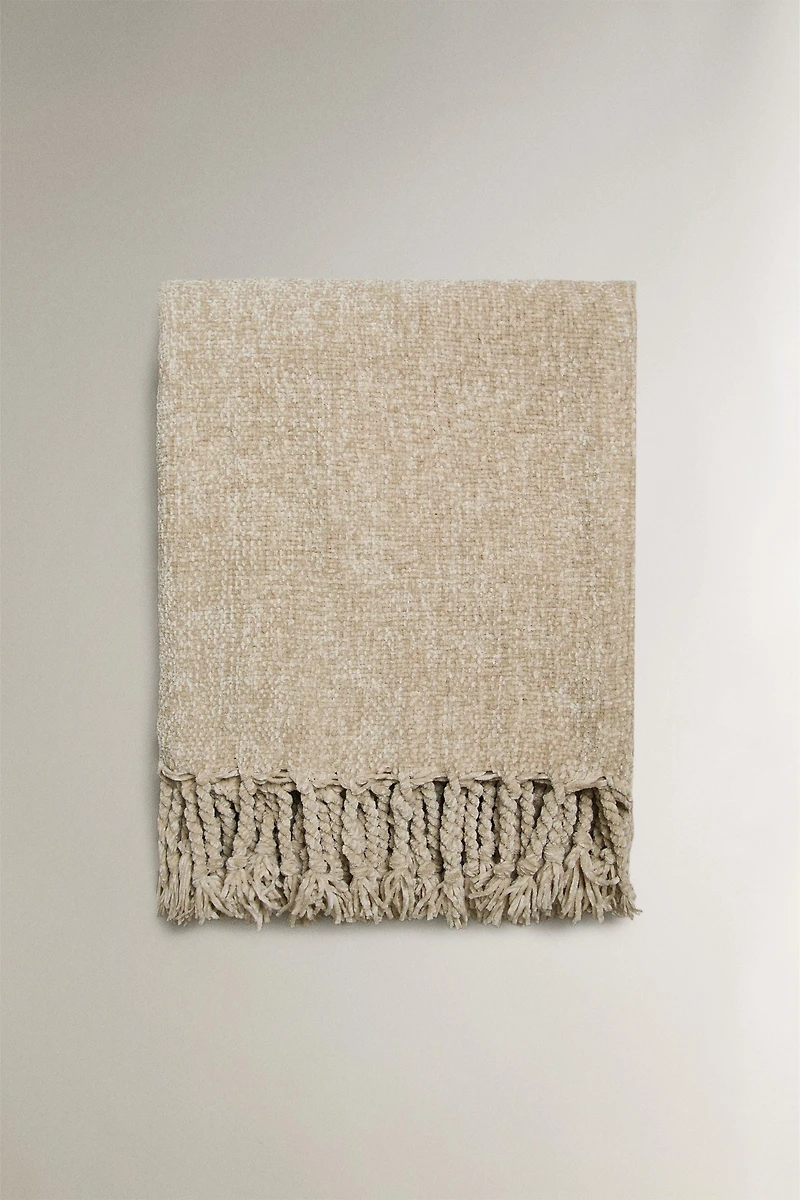 PLAID CHENILLE ÉPAISSE