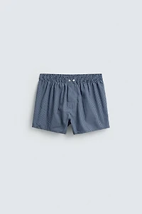 COMBINED POPLIN BOXERS 2-PACK