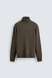 PULL COL MONTANT EN LAINE