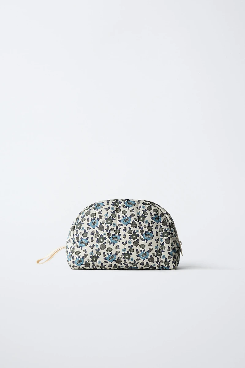 FLORAL TOILETRY BAG