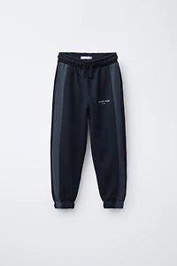 ZIP-UP HOODIE AND STRIPED JOGGER PANTS SET