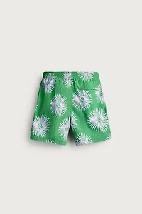 LONG JELLYFISH PRINT SWIMSUIT