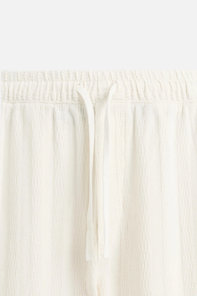 JACQUARD RELAXED FIT PANTS