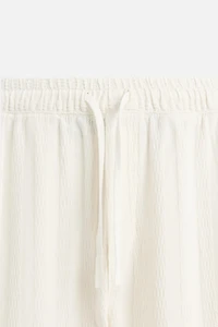 JACQUARD RELAXED FIT PANTS