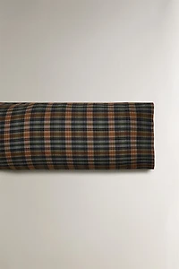 TAIE D’OREILLER EN FLANELLE À CARREAUX