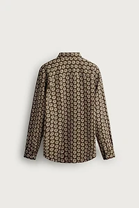 CHEMISE FLUIDE À IMPRIMÉ MARGUERITES