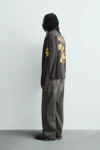 T-SHIRT À IMPRIMÉ CHIFFRES
