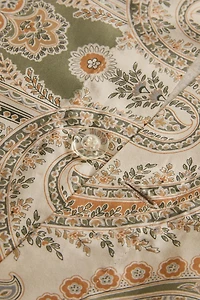 PAISLEY SATEEN DUVET COVER (300 THREAD COUNT)