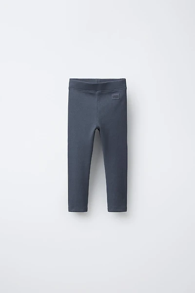 LEGGING CÔTELÉ ÉTIQUETTE