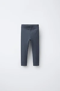 LEGGING CÔTELÉ ÉTIQUETTE