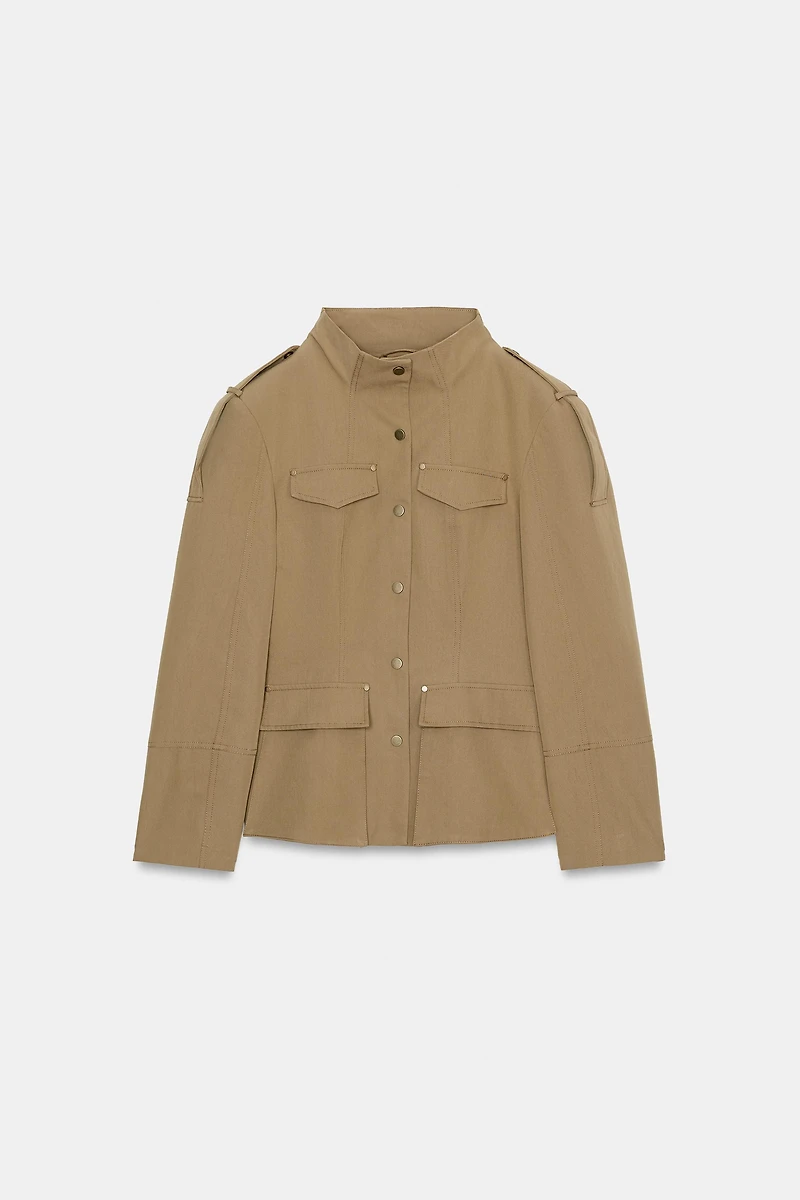 VESTE AJUSTÉE À PATTES