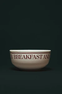 PORCELAIN BREAKFAST BOWL