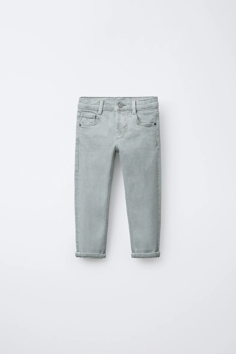PANTALON DROIT EN SERGÉ