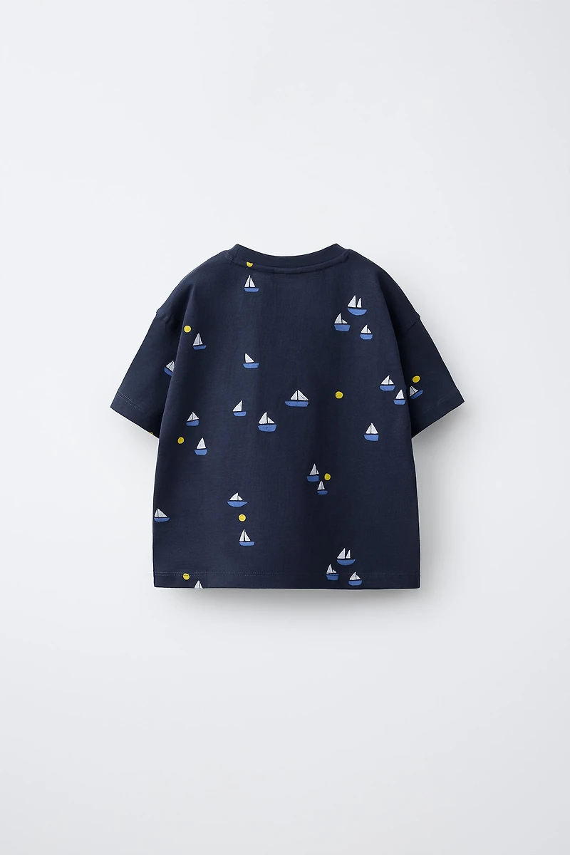 T-SHIRT IMPRIMÉ CRABES