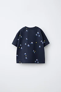 T-SHIRT IMPRIMÉ CRABES