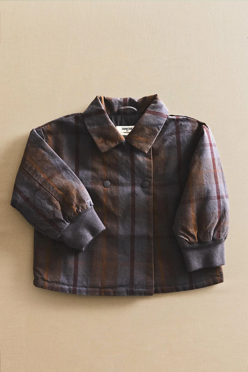 VESTE ENFANT CARREAUX TARTAN