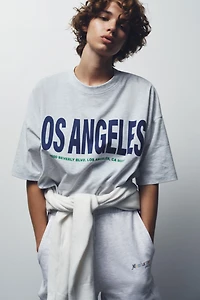 OVERSIZED TEXT T-SHIRT