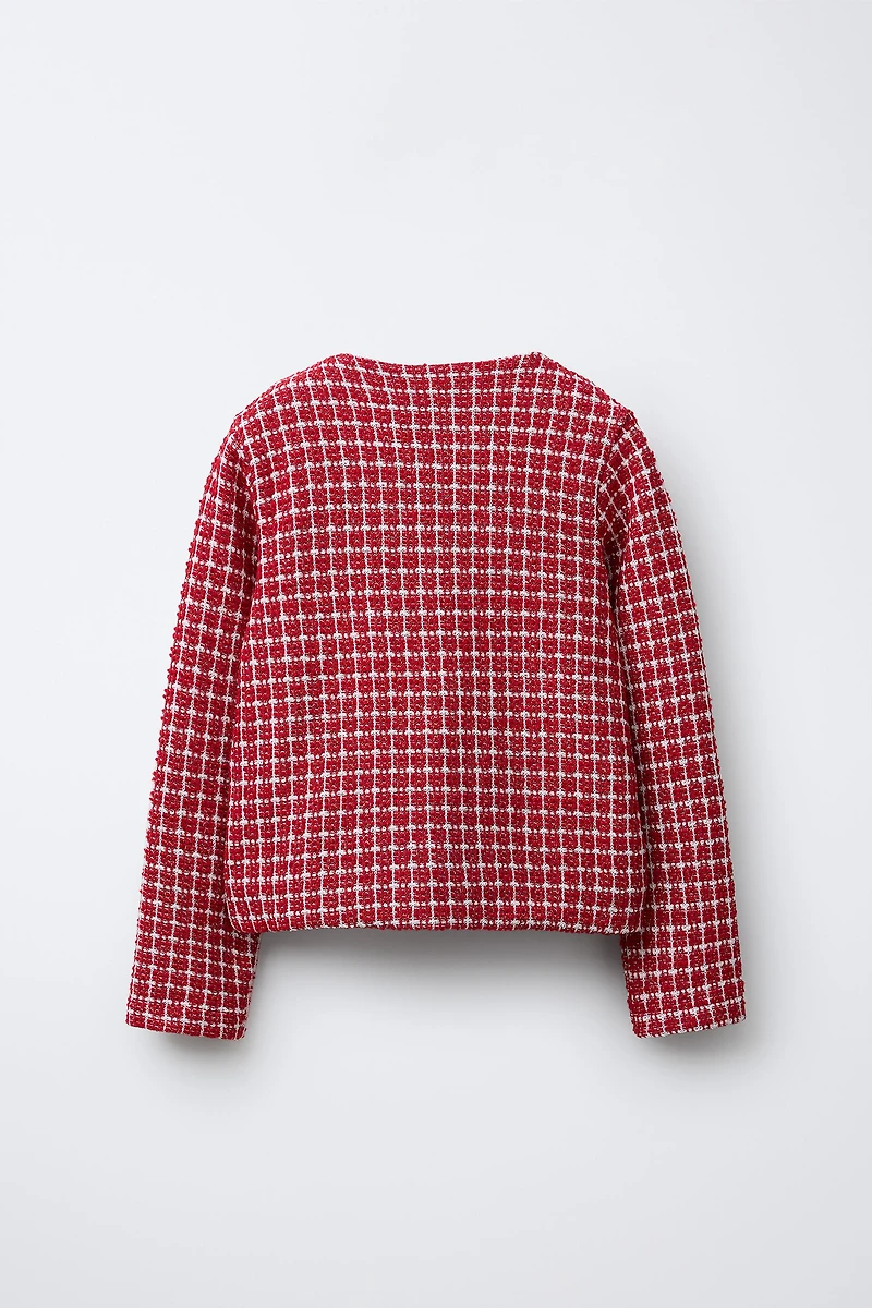 VESTE STRUCTURÉE À BOUTONS