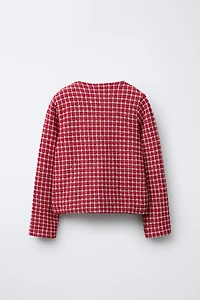 VESTE STRUCTURÉE À BOUTONS