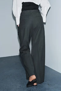 ZW COLLECTION LIMITED EDITION WOOL PANTS WITH POCKETS
