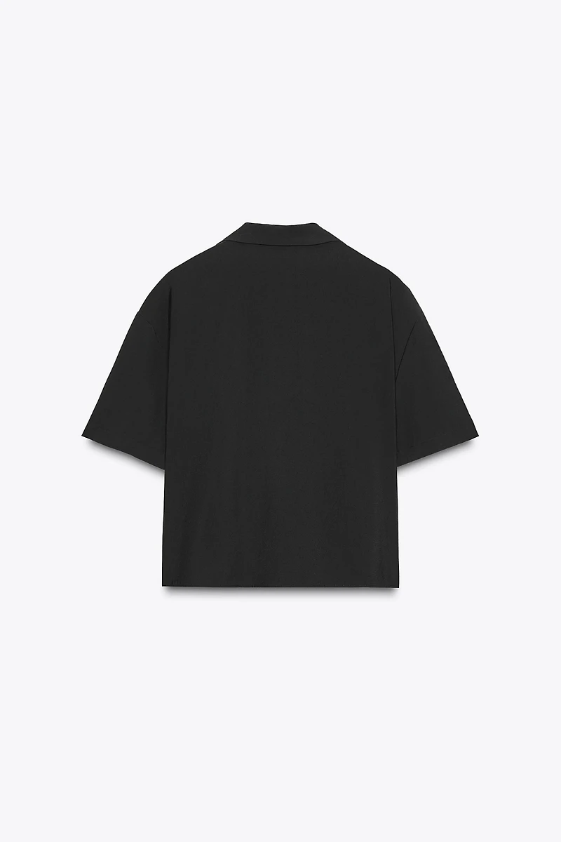 FLOWY POCKET SHIRT