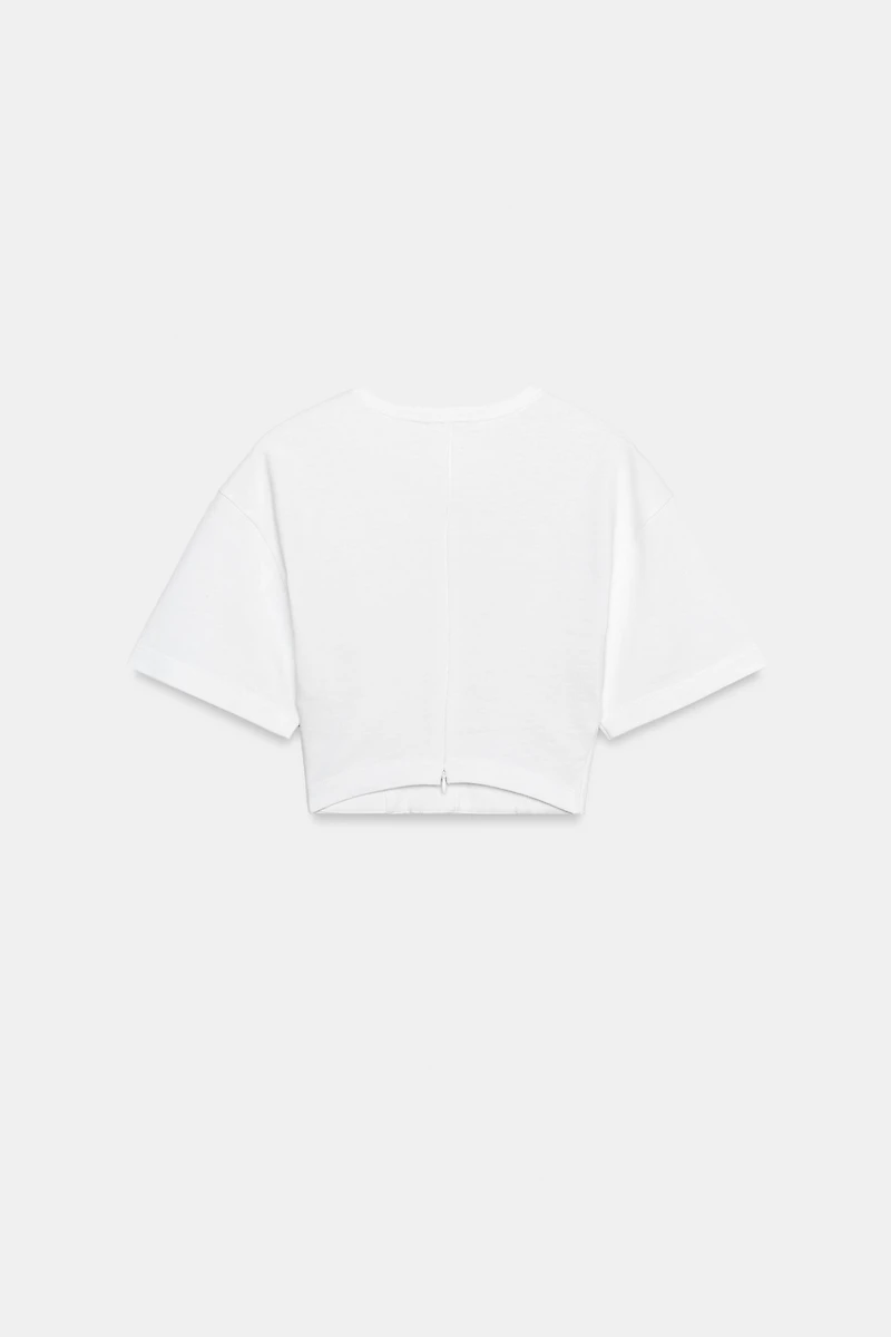 T-SHIRT COURT MANCHES COURTES