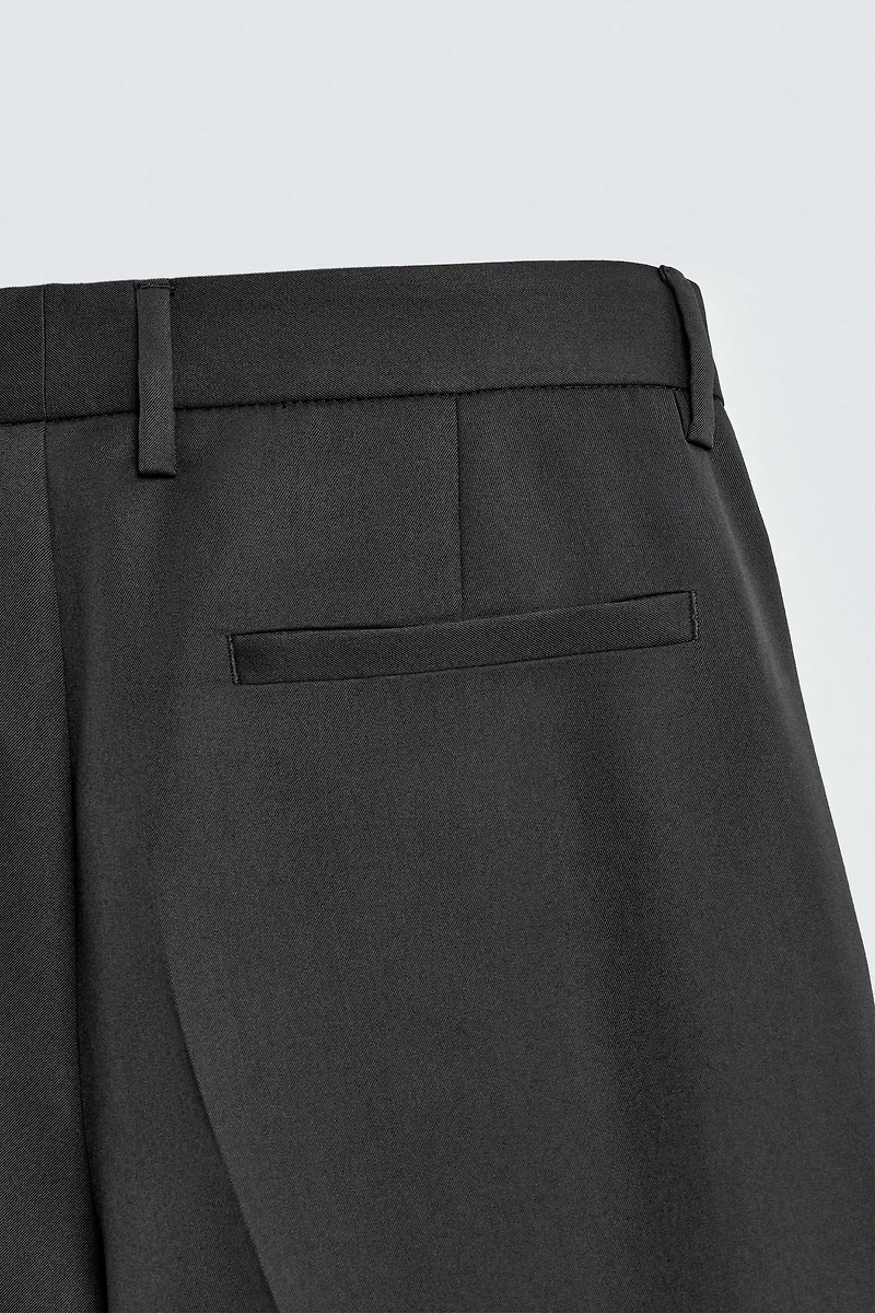 STRAIGHT FIT PANTS WITH VENTS