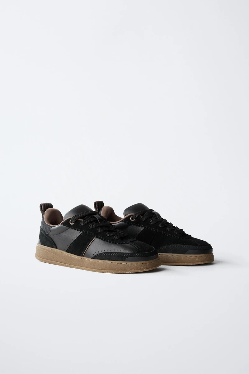 LEATHER SNEAKERS
