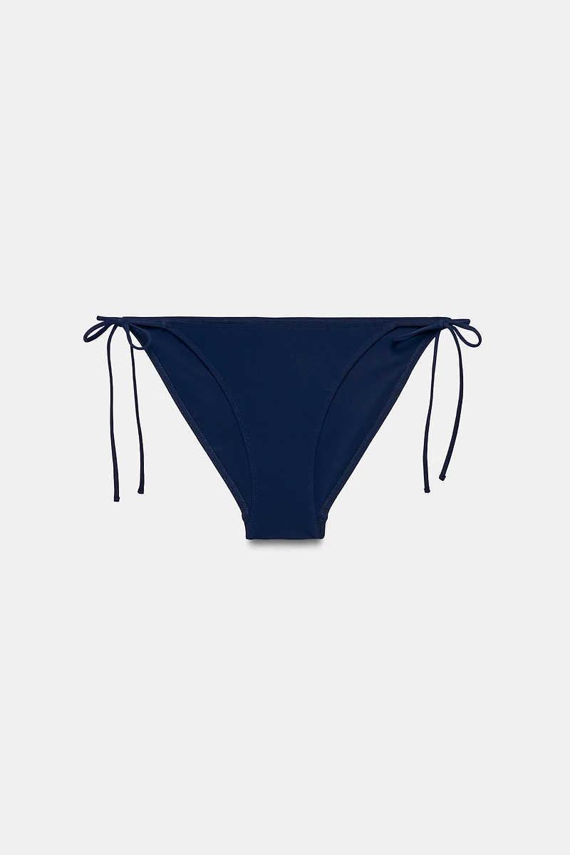 PLAIN BIKINI BOTTOM WITH TIES