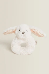RABBIT BABY RATTLE PLUSH TOY