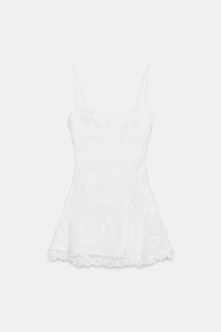 SHORT CROCHET DRESS