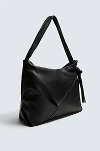 LEATHER SHOPPER BAG