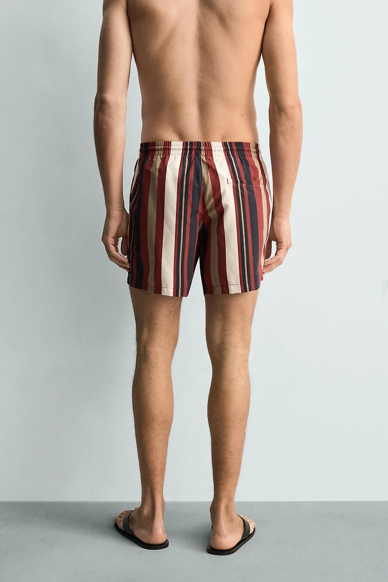 MID STRIPED SWIMSUIT