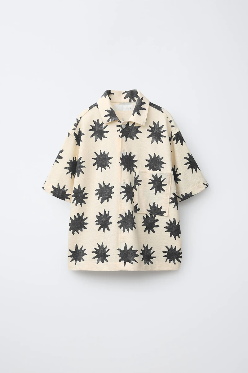 SUN PRINT SHIRT
