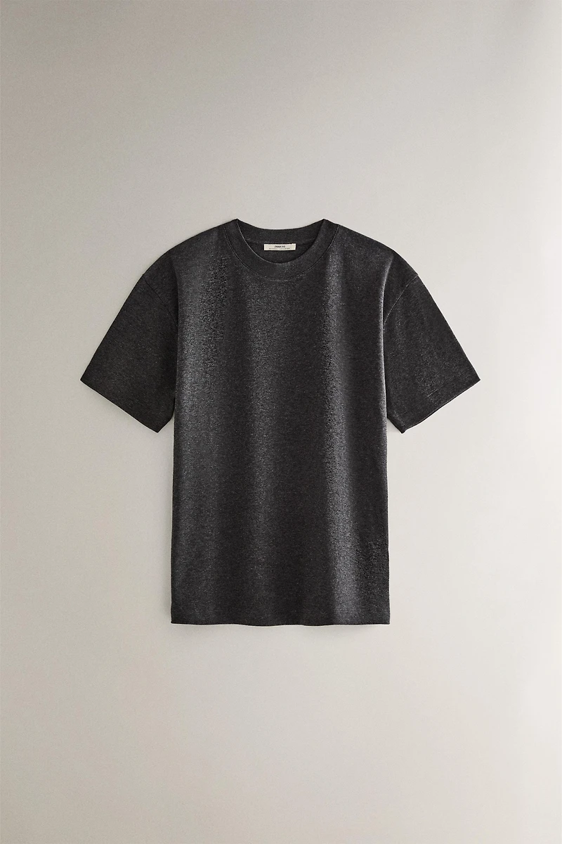 STRAIGHT SHORT SLEEVE T-SHIRT