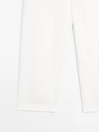 Pantalon fluide 100 % lin
